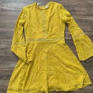 Mustard Yellow Boutique Dress